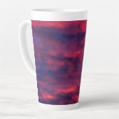 Tasse Latte rouge d'août (Angle gauche)