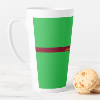 Tasse Latte Rouge et Vert