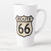 Tasse Latte Route 66 (Droite)