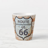 TASSE LATTE ROUTE US 66 (Devant)