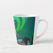 Tasse Latte Rovaniemi, Finlande - Magic Aurora Small (Droite)