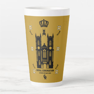 Tasse Latte Royal Coronation Abbaye de Westminster