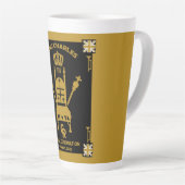 Tasse Latte Royal Coronation King Charles III (Angle droit)