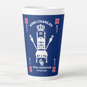Tasse Latte Royal Coronation King Charles III