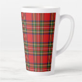 Tasse Latte Royal Stewart Clan Tartan Plaid (Droite)