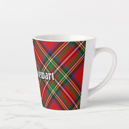 Tasse Latte Royal Stewart Tartan (Droite)