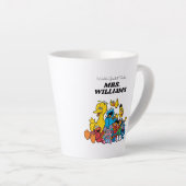 Tasse Latte Rue Sésame | Le plus grand enseignant du monde (Angle droit)