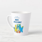 Tasse Latte Rue Sésame | Le plus grand enseignant du monde (Angle gauche)