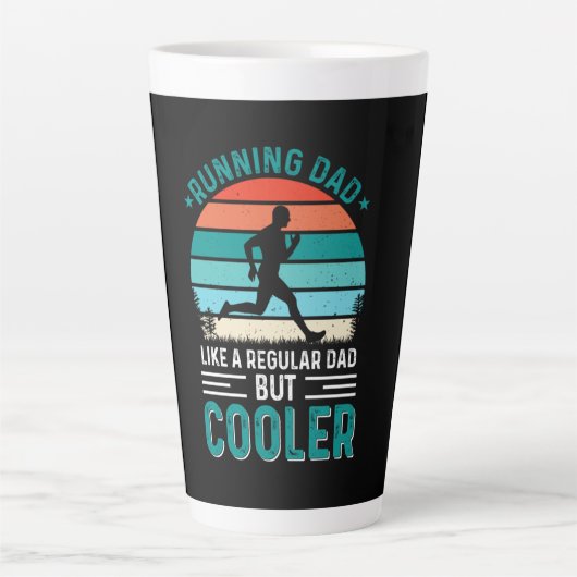 Tasse Latte Running Dad (Devant)