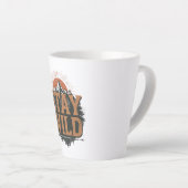 Tasse Latte Rustic Stay Wild Hiking Graphic (Angle droit)
