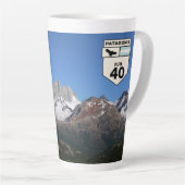 Tasse Latte Ruta 40 le lecteur classique (Angle droit)