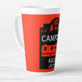 Tasse Latte RV Camping King USA (Angle gauche)
