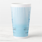 Tasse Latte Sa miséricorde est nouvelle chaque matin vers la B (Devant)