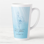 Tasse Latte Sa miséricorde est nouvelle chaque matin vers la B (Droite)