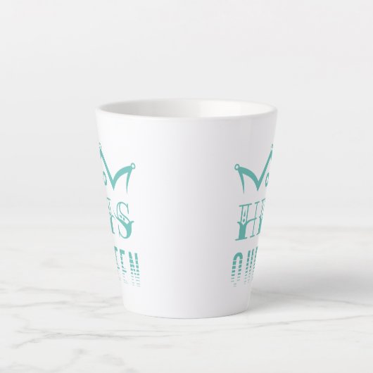 Tasse Latte Sa Reine (Devant)