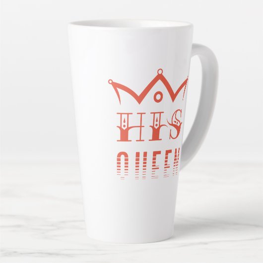 Tasse Latte Sa Reine (Angle droit)