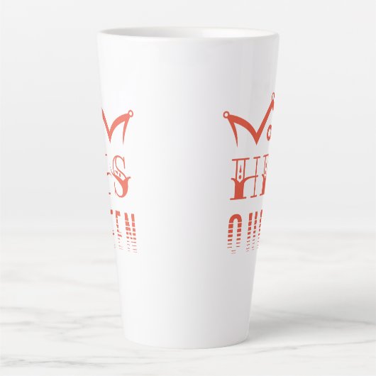 Tasse Latte Sa Reine (Devant)