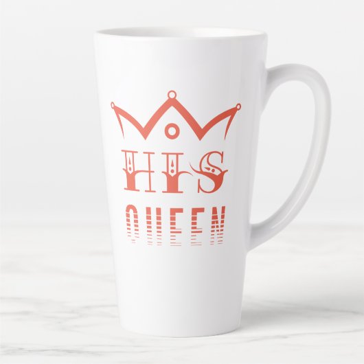 Tasse Latte Sa Reine (Droite)