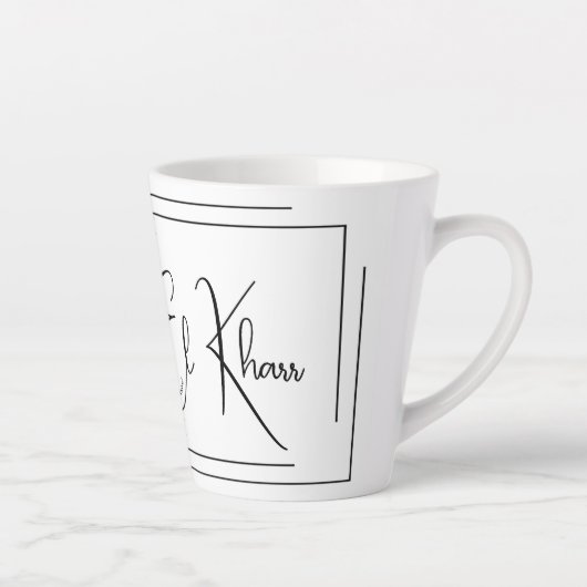 Tasse Latte Sabah El Kharr (Bonjour) (Droite)