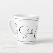 Tasse Latte Sabah El Noor (Réponse de Bonjour) (Angle gauche)