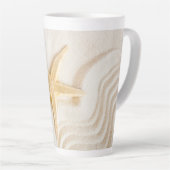 Tasse Latte Sable et Starfish couleur neutre naturelle (Angle droit)