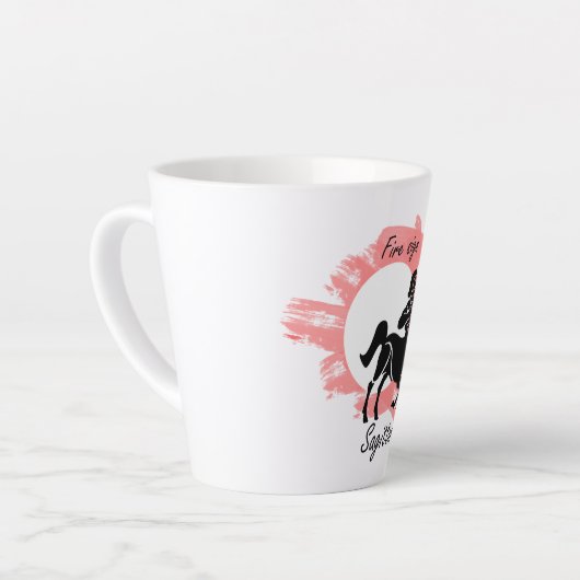 Tasse Latte Sagittaire (Angle gauche)
