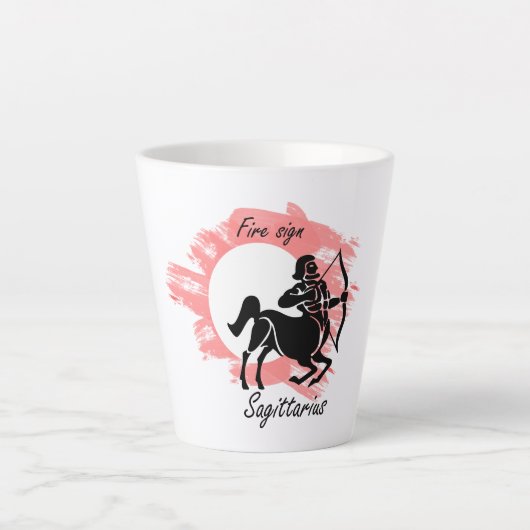 Tasse Latte Sagittaire (Devant)