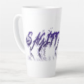 Tasse Latte Sagittaire -Réflexion (Angle gauche)