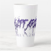 Tasse Latte Sagittaire -Réflexion (Devant)