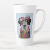 Tasse Latte Saint Bernard Hippie (Droite)