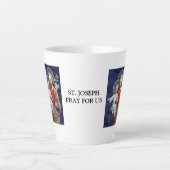 TASSE LATTE SAINT JOSEPH PRIE POUR NOUS (Devant)