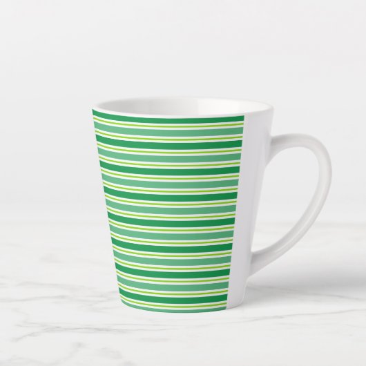 Tasse Latte Saint Patrick's Day Patern (Droite)