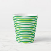 Tasse Latte Saint Patrick's Day Patern (Devant)