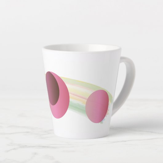 Tasse Latte sakura (Angle droit)