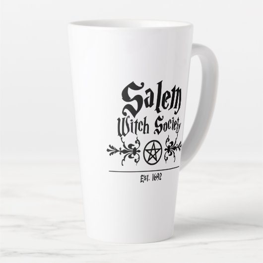 Tasse Latte Salem Witch (Angle droit)