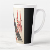 Tasse Latte Salish natif pacifique northwestern style art rave (Droite)