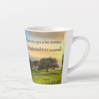 Tasse Latte Salmo 121:1-2 * Taza * Alzare mis ojos