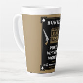 Tasse Latte Salon de la Frontière Américaine Cowboy (Angle gauche)