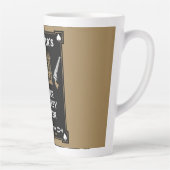 Tasse Latte Salon de la Frontière Américaine Cowboy (Droite)
