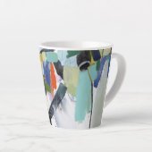 Tasse Latte Salon de Scarborough - Abstrait (Angle droit)