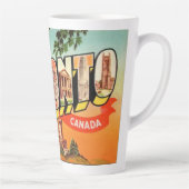 Tasse Latte Salutations de Toronto Canada (Droite)
