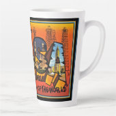 Tasse Latte Salutations de Tulsa (Droite)