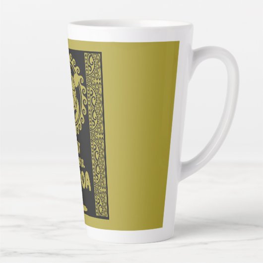 Tasse Latte Samoa île (Droite)