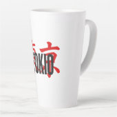 Tasse Latte samouraï de Tokio (Angle droit)