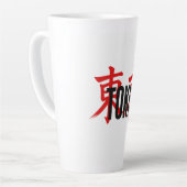 Tasse Latte samouraï de Tokio (Angle gauche)