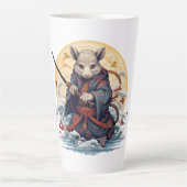 Tasse Latte Samurai Rat (Devant)
