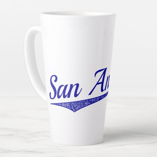 Tasse Latte San Antonio (Angle gauche)