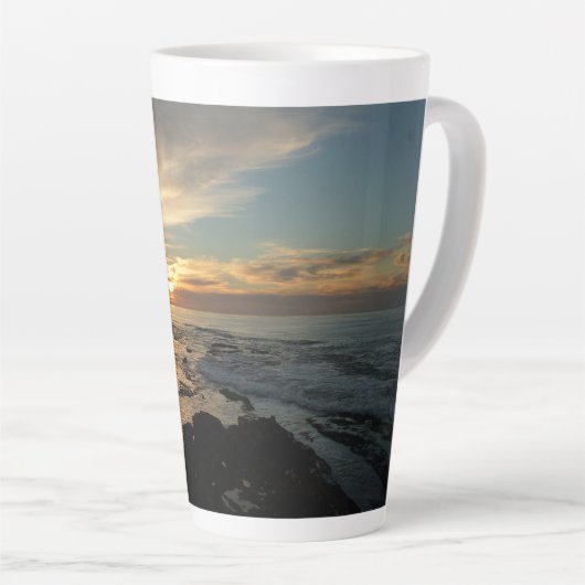 Tasse Latte San Diego Sunset (Angle droit)