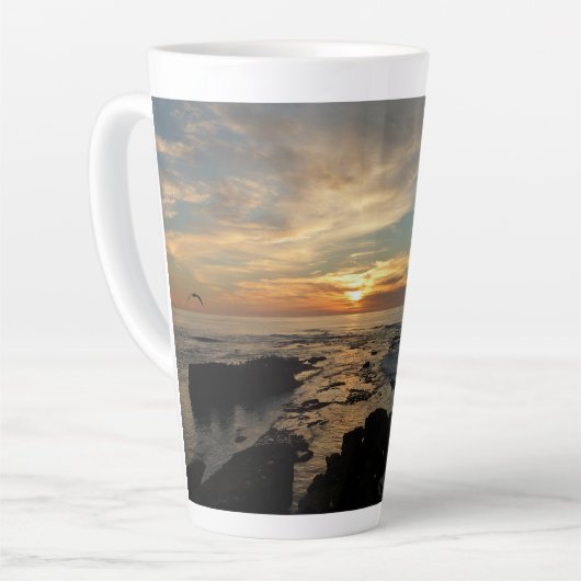 Tasse Latte San Diego Sunset (Angle gauche)