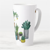 Tasse Latte Sanctuaire de jardin (Angle droit)